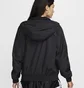 Олимпийка женская Nike Sportswear Classic Wovens Loose Uv Hooded Jacket Black FV6298-010