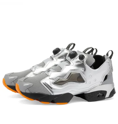 Кроссовки унисекс Reebok X Aries Instapump Fury 94 Sneakers Metallic/Grey RMIA04SC99LEA0057220