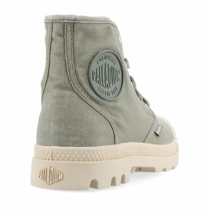 Кеди жіночі Palladium Pampa Hi Vetiver Olive 92352-339-M
