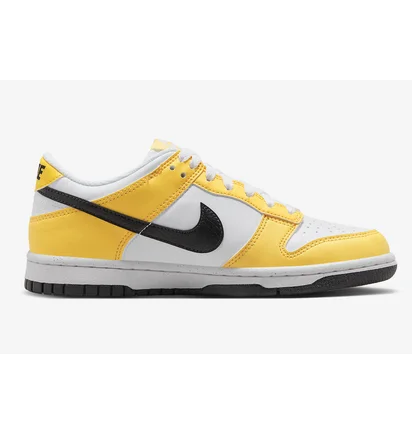 Кроссовки детские Nike Dunk Low Next Nature Gs Citron Pulse Yellow/White FN3807-800