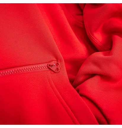 Худи мужское Nike Nba Chicago Bulls Hoodie Courtside Fleece Red DB1520-657