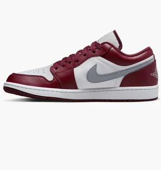 Кросівки чоловічі Nike Air Jordan 1 Low Red/White 553558-615