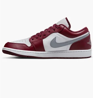 Кроссовки мужские Nike Air Jordan 1 Low Red/White 553558-615