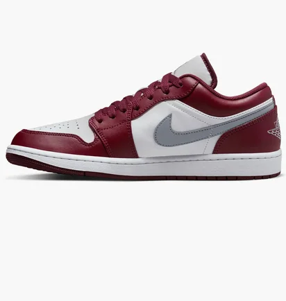 Кросівки чоловічі Nike Air Jordan 1 Low Red/White 553558-615