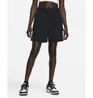 Шорты женские Nike Sportswear Essential Woven High-Rise Shorts Black Dm6247-010