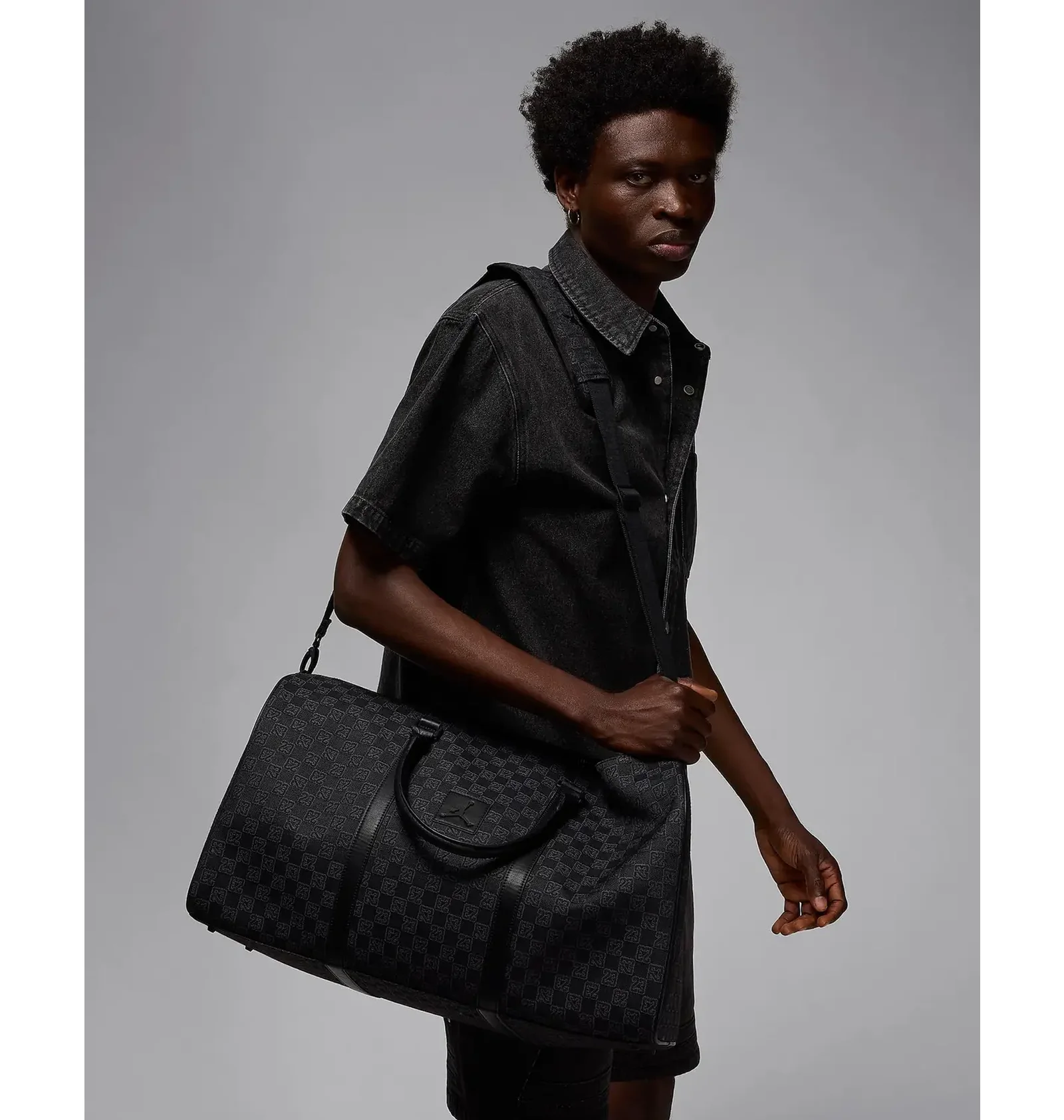 ᐉ Сумка мужская Air Jordan Monogram Duffle Bag Cat Black LM0759