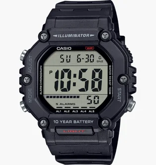 Годинник чоловічий Casio Digital AE-1600H-1A