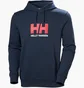 Худі чоловіче Helly Hansen Logo Hoodie Blue 54582-597
