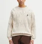 Кофта мужская by Parra Static Stalker Beige 53117
