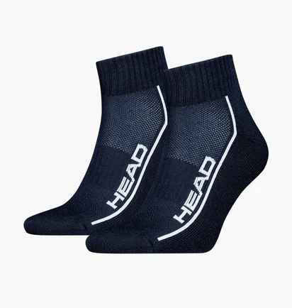 Шкарпетки чоловічі HEAD All Sports Performance Quarter Blue (2 пари) 701229022-003