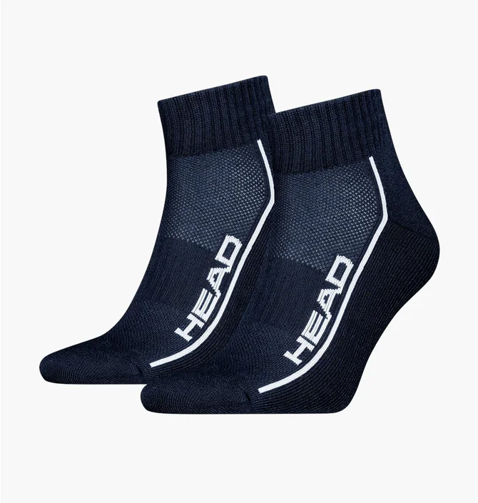 Шкарпетки чоловічі HEAD All Sports Performance Quarter Blue (2 пари) 701229022-003