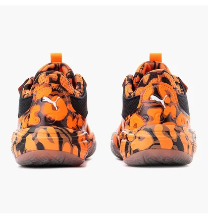 Кросівки жіночі Puma High Court Rider Maverick Basketball Shoes Orange 376009-01