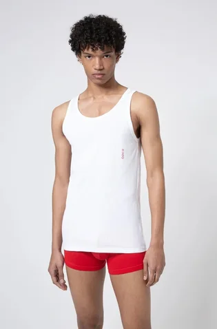 Майка чоловіча Hugo Tank Top Twin (2 шт) White 50408126-100