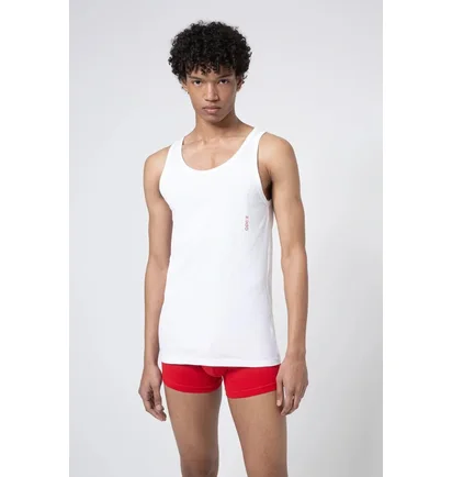 Майка чоловіча Hugo Tank Top Twin (2 шт) White 50408126-100