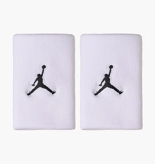 Напульсник унісекс Air Jordan Jumpman Wristbands 2 Pk White J.KN.01.101.OS