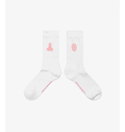 Носки Carne Bollente Love My Feet (1 шт) White SS23SK0102-WHITE
