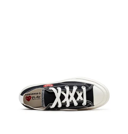 Кеди дитячі Converse X Comme Des Garçons Chuck 70 Low Single Heart Black A08806C