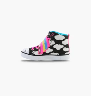 Кроссовки детские Skechers Twinkle Sparks Black/White 314775L-BKMT