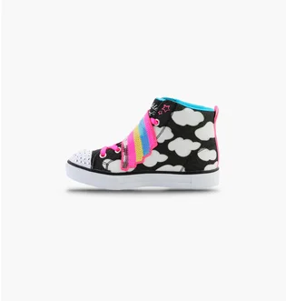Кросівки дитячі Skechers Twinkle Sparks Black/White 314775L-BKMT