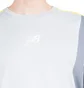 Футболка унісекс New Balance Athletics Color Block T-Shirt White MT11504LCL