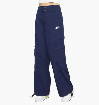 Штани жіночі Nike Sportswear Oversized High-Waisted Woven Cargo Pants Blue FJ4934-451