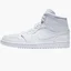 Кроссовки мужские Air Jordan 1 Mid White 554724-129