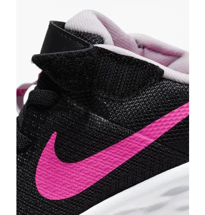 Кроссовки детские Nike Revolution 6 Nn (Psv) Black Dd1095-007