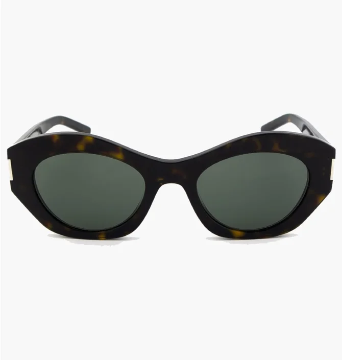 Солнцезащитные очки женские SAINT LAURENT Grey/Brown SL-639-002-52