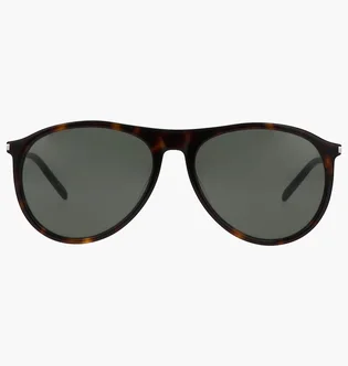 Солнцезащитные очки женские SAINT LAURENT Grey/Brown SL667-002-56