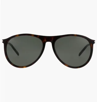 Солнцезащитные очки женские SAINT LAURENT Grey/Brown SL667-002-56