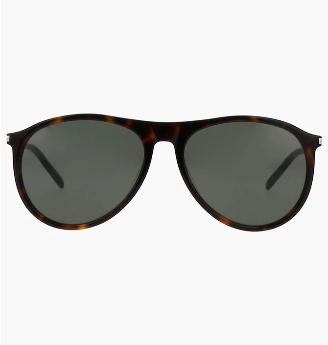 Сонцезахисні окуляри жіночі SAINT LAURENT Grey/Brown SL667-002-56