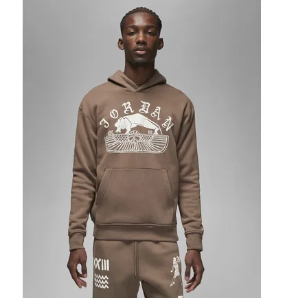 Худі чоловіче Air Jordan Artist Series By Umar Rashid Brown Dv7571-274