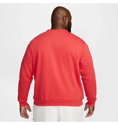 Свитшот мужской Nike Standard Issue MenS Dri-Fit Basketball Crew-Neck Sweatshirt Red FZ0682-657