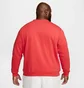 Свитшот мужской Nike Standard Issue MenS Dri-Fit Basketball Crew-Neck Sweatshirt Red FZ0682-657