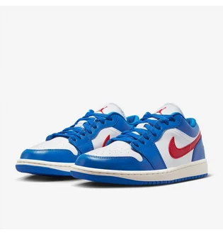 Кросівки жіночі Air Jordan Air 1 Low White/Blue DC0774-416