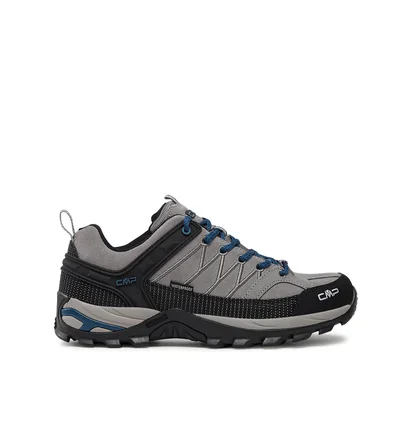 Кроссовки мужские CMP Rigel Low Trekking Shoes Wp Grey 3Q13247-P535