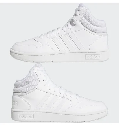 Кросівки жіночі Adidas Hoops 3.0 Mid Classic Shoes White Gw5457