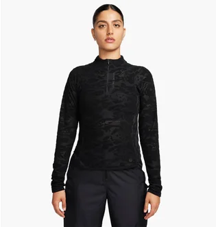 Лонгслив женский Nike 1/4 Dri-Fit Trail Black FB7637-010