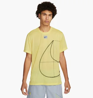 Футболка мужская Nike Df Q5 Ss Top Yellow DQ6626-706
