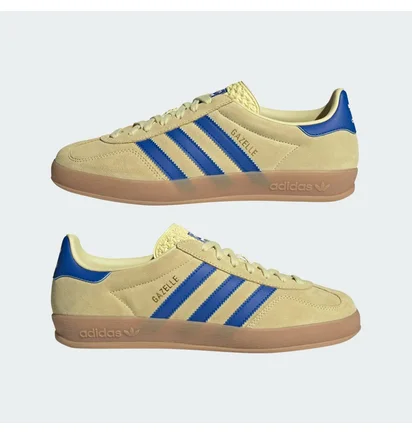 Кроссовки унисекс Adidas Gazelle Indoor Yellow JH5406