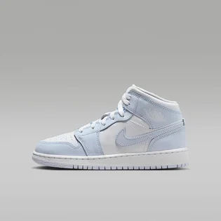 Кроссовки детские Air Jordan 1 Mid (Gs) Light Blue FD8780-400