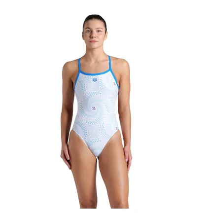 Купальник женский Arena Fireflow Swimsuit White 008598-810