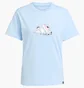 Футболка женская Adidas Doodle Hunt Light Blue JM4383