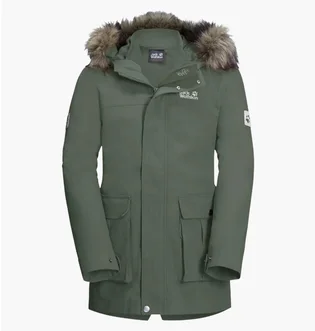 Парка детская Jack Wolfskin Elk Island 3In1 Olive 1606743-5032