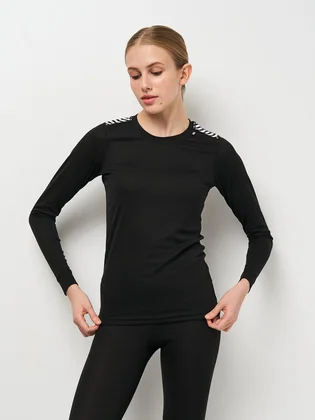Термобелье женское Helly Hansen Comfort Light Set Black 48675-990