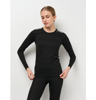 Термобелье женское Helly Hansen Comfort Light Set Black 48675-990