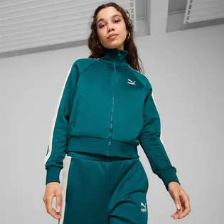 Олімпійка жіноча Puma Iconic T7 Track Jacket Green 627994-22