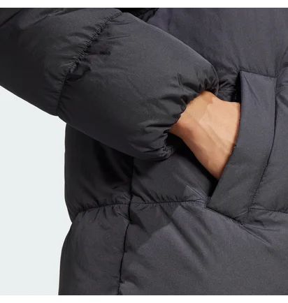 Пуховик жіночий Adidas Regen Long Down Black IW8371