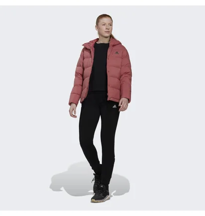 Пуховик жіночий Adidas Helionic Hooded Down Jacket Red Hg8745