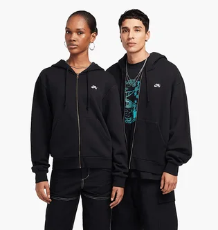 Толстовка унісекс Nike Sb U Flc Fz Hd Essntl Logo Black FZ8796-010